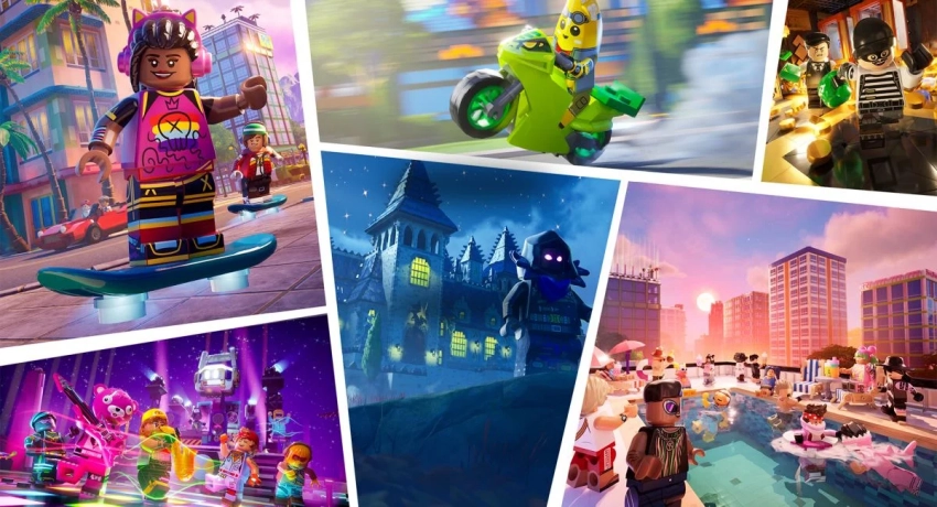 В мире Lego Fortnite Odyssey открылся режим Brick Life в духе GTA Online