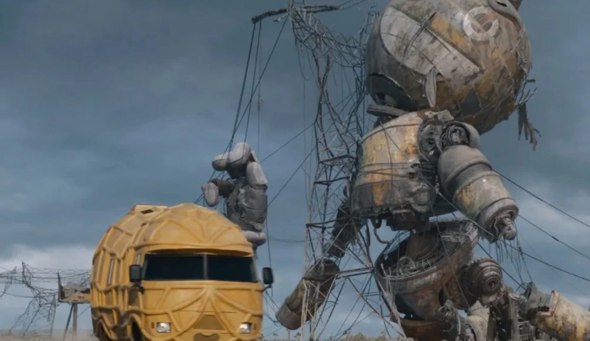 В дебютном трейлере «Электрического штата» авторов «Мстителей» показали гигантских роботов