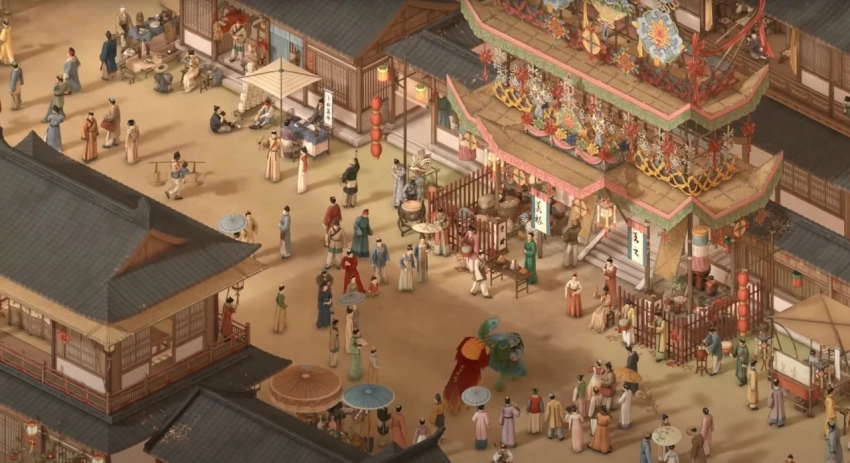 В геймплейном трейлере The Bustling World показали вдохновлённый древним Китаем мир