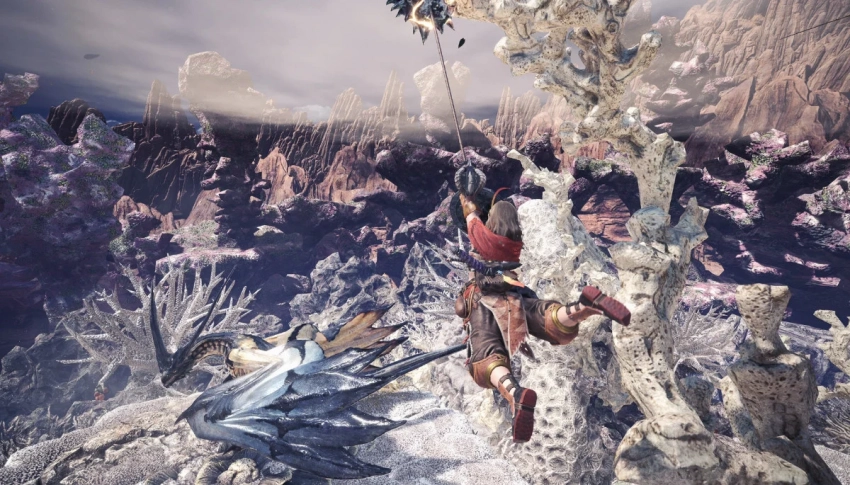 Monster Hunter World прошли без оружия с помощью жестов Street Fighter и Devil May Cry