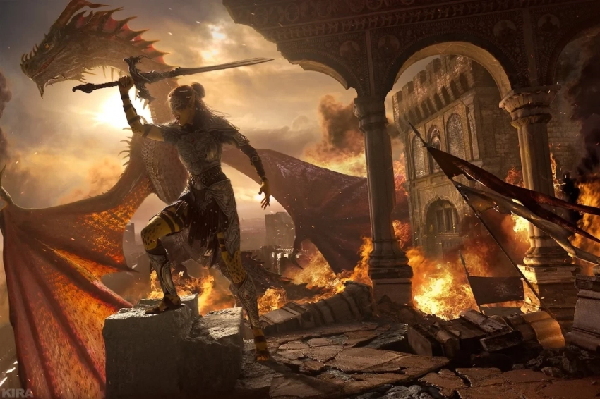 Бесстрашная и грозная Лаэзель из Baldur's Gate III в косплее россиянки