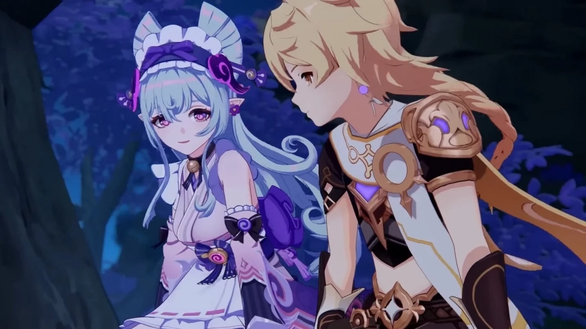 К Genshin Impact выпустили анимационный ролик с Юмэмидзуки Мидзуки