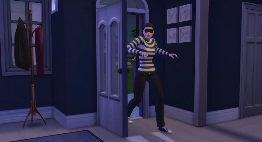 Грабители в The Sims 4 будут бояться собак и оборотней