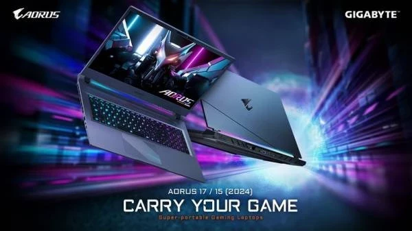 Gigabyte представила игровые ноутбуки Aorus 17 и Aorus 15 на чипах Intel Core Ultra 7 с ИИ-управлением производительностью
