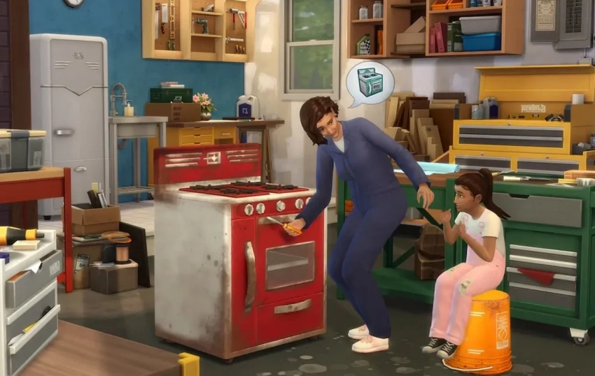 1 мая в The Sims 4 прибудут DLC о реставрации вещей, одежде для бабушек и кухонном декоре