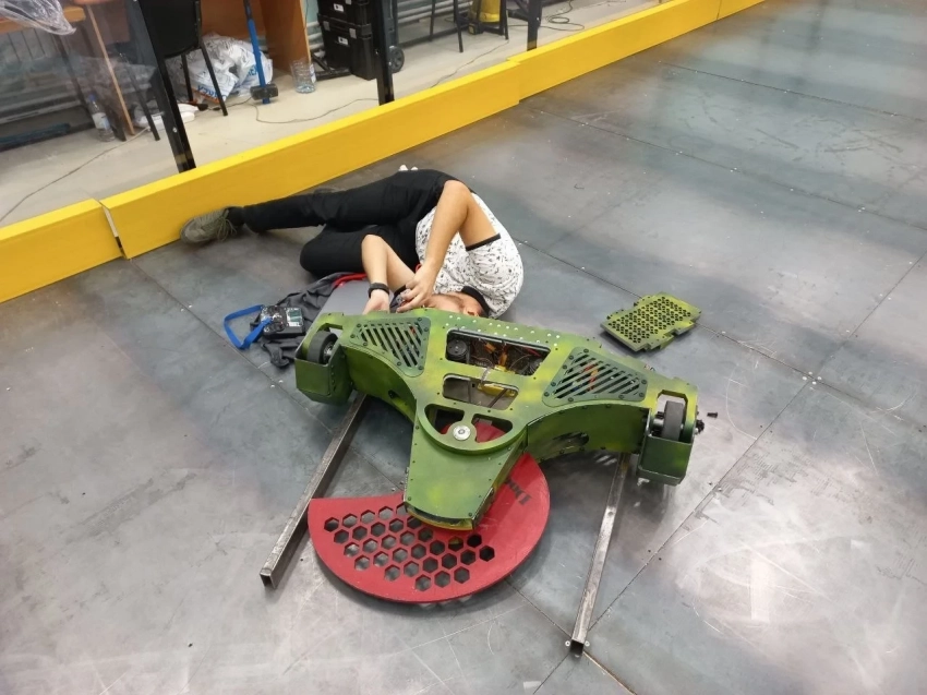 Робот-ящерица из Кургана: студенты КГУ создали Varan с «языком»-спиннером