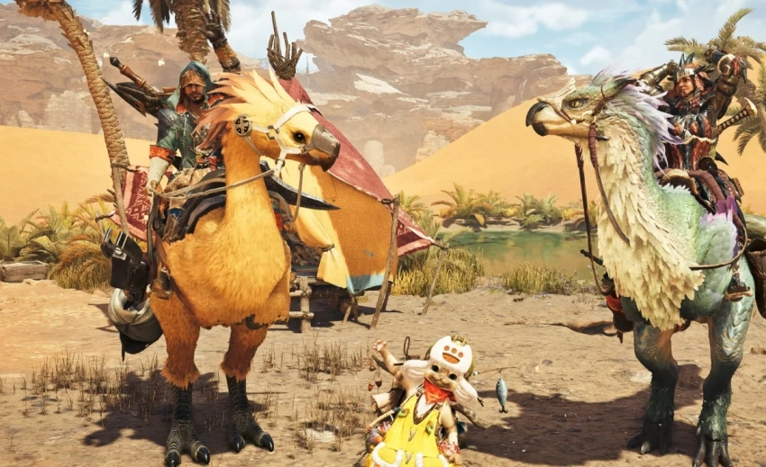 В трейлерах кроссоверов Monster Hunter Wilds и Final Fantasy 14 показали крутые новинки