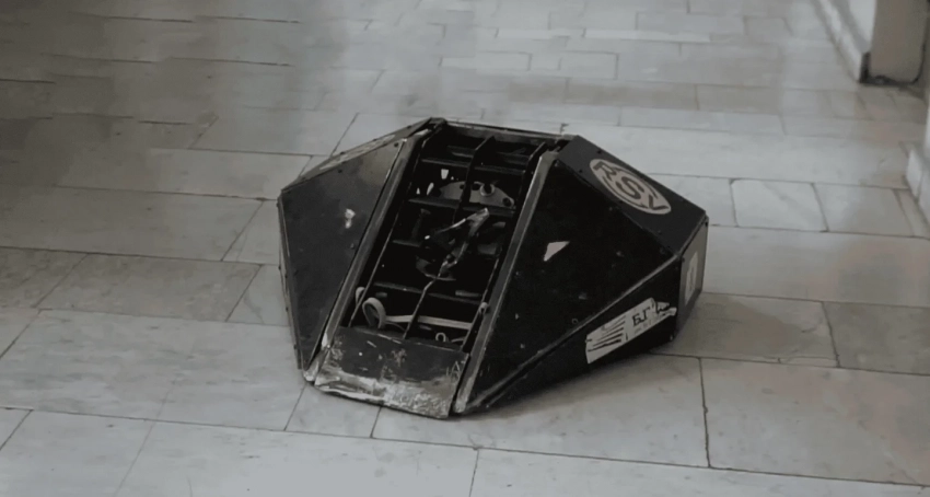 Команда из Белгорода показала робота-носорога для чемпионата «Битва роботов»