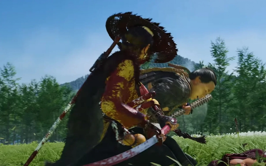 Кровавый геймплей Ghost of Yotei с длинным мечом поразил игроков проработкой деталей