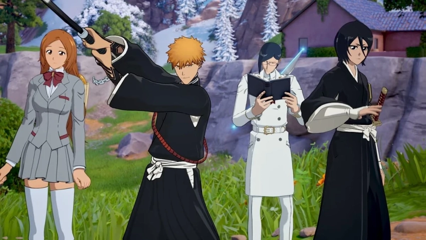 Свежий трейлер Fortnite посвятили коллаборации с Bleach